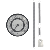 Dwyer Pipe-Mount Bimetal Surface Thermometer, Series BTP